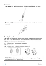 Preview for 16 page of Samba PURITY EC060 Instruction Manual