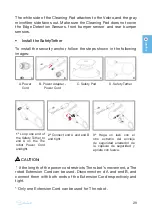 Предварительный просмотр 29 страницы Samba W-Clean 900 Instruction Manual