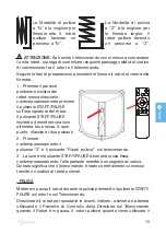 Предварительный просмотр 79 страницы Samba W-Clean 900 Instruction Manual