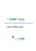 Предварительный просмотр 1 страницы Samcon ExCam XI410 User Manual