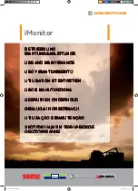 Preview for 1 page of SAME DEUTZ-FAHR iMonitor Use And Maintenance