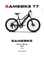 Samebike T7 2019 Owner'S Manual preview