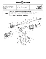 Предварительный просмотр 14 страницы SAMES KREMLIN A 25 PNEUMATIC Original Manual