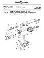 Предварительный просмотр 25 страницы SAMES KREMLIN A 25 PNEUMATIC Original Manual