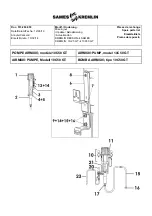 Preview for 15 page of SAMES KREMLIN AIRMIX 10C50 GT Documentation