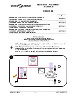 Предварительный просмотр 36 страницы SAMES KREMLIN AIRMIX 15-C50 Manual