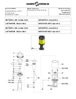 Предварительный просмотр 50 страницы SAMES KREMLIN AIRMIX 15-C50 Manual