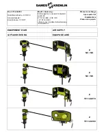 Предварительный просмотр 57 страницы SAMES KREMLIN AIRMIX 15-C50 Manual