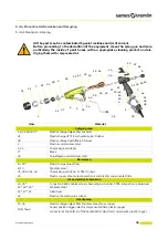 Preview for 36 page of SAMES KREMLIN GNM 6080 Instruction Manual