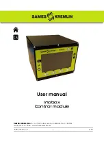 SAMES KREMLIN Inobox User Manual предпросмотр