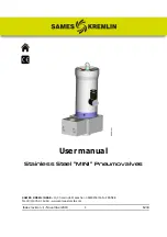 Preview for 1 page of SAMES KREMLIN MINI G User Manual