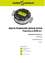 Preview for 1 page of SAMES KREMLIN PaintCare BPR-L User Manual