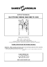 Preview for 12 page of SAMES KREMLIN PU 3000 Documentation