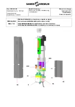 Preview for 38 page of SAMES KREMLIN REGULEX 107 CC Documentation