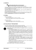 Preview for 6 page of SAMES KREMLIN REGULEX 25 CC Installation And Safety Instructions