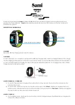 Preview for 1 page of Sami Wearable WS-2338 User Manual