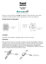 Preview for 1 page of Sami Wearable Xtreme Pro WS-2364 User Manual