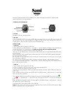 Sami WEARABLE WS-2311 User Manual preview