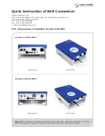 Preview for 1 page of Samil Power SolarRiver 1100TL Quick Instructions