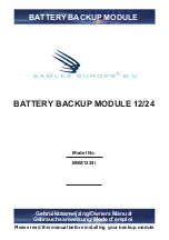 Preview for 1 page of Samlex Europe BBM1224i Owner'S Manual