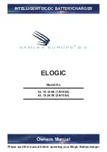 Samlex Europe ELOGIC Owner'S Manual preview