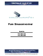 Preview for 52 page of Samlex Europe PST-300S-12E Owner'S Manual