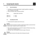 Предварительный просмотр 7 страницы Samlex Europe SWI 250-12 Manual