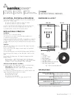 Предварительный просмотр 1 страницы Samlexpower 900-RC Instructional Manual