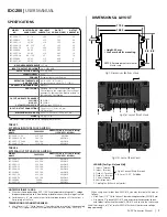 Предварительный просмотр 3 страницы Samlexpower IDC-200 User Manual