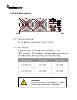 Предварительный просмотр 10 страницы Samlexpower SA-1500 Series User Manual