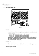 Предварительный просмотр 11 страницы Samlexpower SA-2000K-112 User Manual