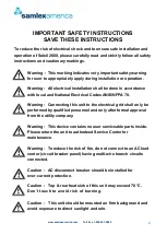 Preview for 2 page of Samlexpower Soleil 2000-120 Owner'S Manual