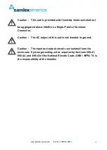 Preview for 3 page of Samlexpower Soleil 2000-120 Owner'S Manual