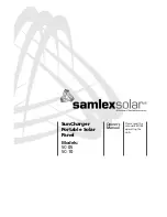 samlexsolar SC-05 Owner'S Manual preview