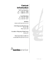 Preview for 20 page of samlexsolar SC-05 Owner'S Manual