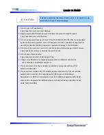 Preview for 6 page of sammi SmarTerminal SmartNL-RF2000 User Manual