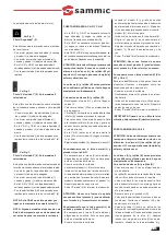 Preview for 3 page of Sammic 1050700 User Manual