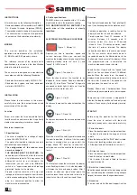 Preview for 4 page of Sammic BE-10 User Manual