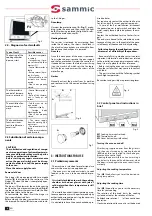 Preview for 8 page of Sammic BO-443 User Manual