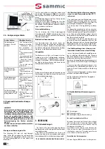 Preview for 12 page of Sammic BO-443 User Manual