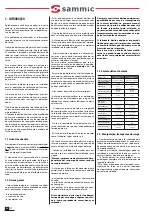 Preview for 22 page of Sammic BO-443 User Manual