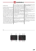 Preview for 9 page of Sammic CA-31 User Manual