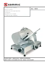 Sammic CCE-350 User Manual предпросмотр