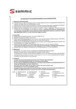 Предварительный просмотр 5 страницы Sammic CCE-350 User Manual