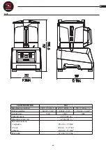 Предварительный просмотр 43 страницы Sammic CK-241 User Manual