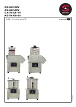 Preview for 80 page of Sammic CK-35V User Manual