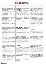 Preview for 4 page of Sammic CR-142 User Manual