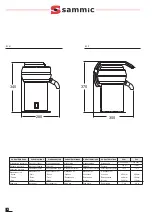 Предварительный просмотр 8 страницы Sammic ECM-ECP User Manual