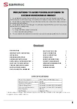 Предварительный просмотр 12 страницы Sammic HM-1001 User Manual