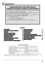 Предварительный просмотр 52 страницы Sammic HM-1001 User Manual